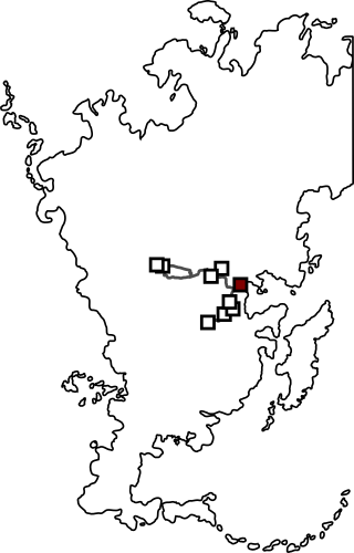 Minikarte Aventurien