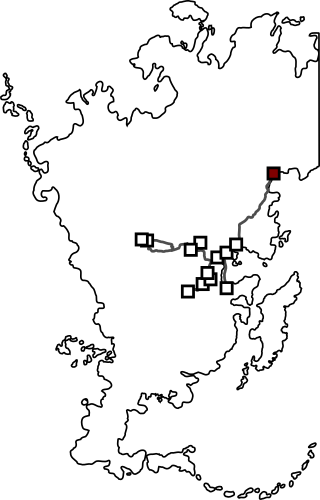 Minikarte Aventurien